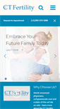 Mobile Screenshot of ctfertility.com